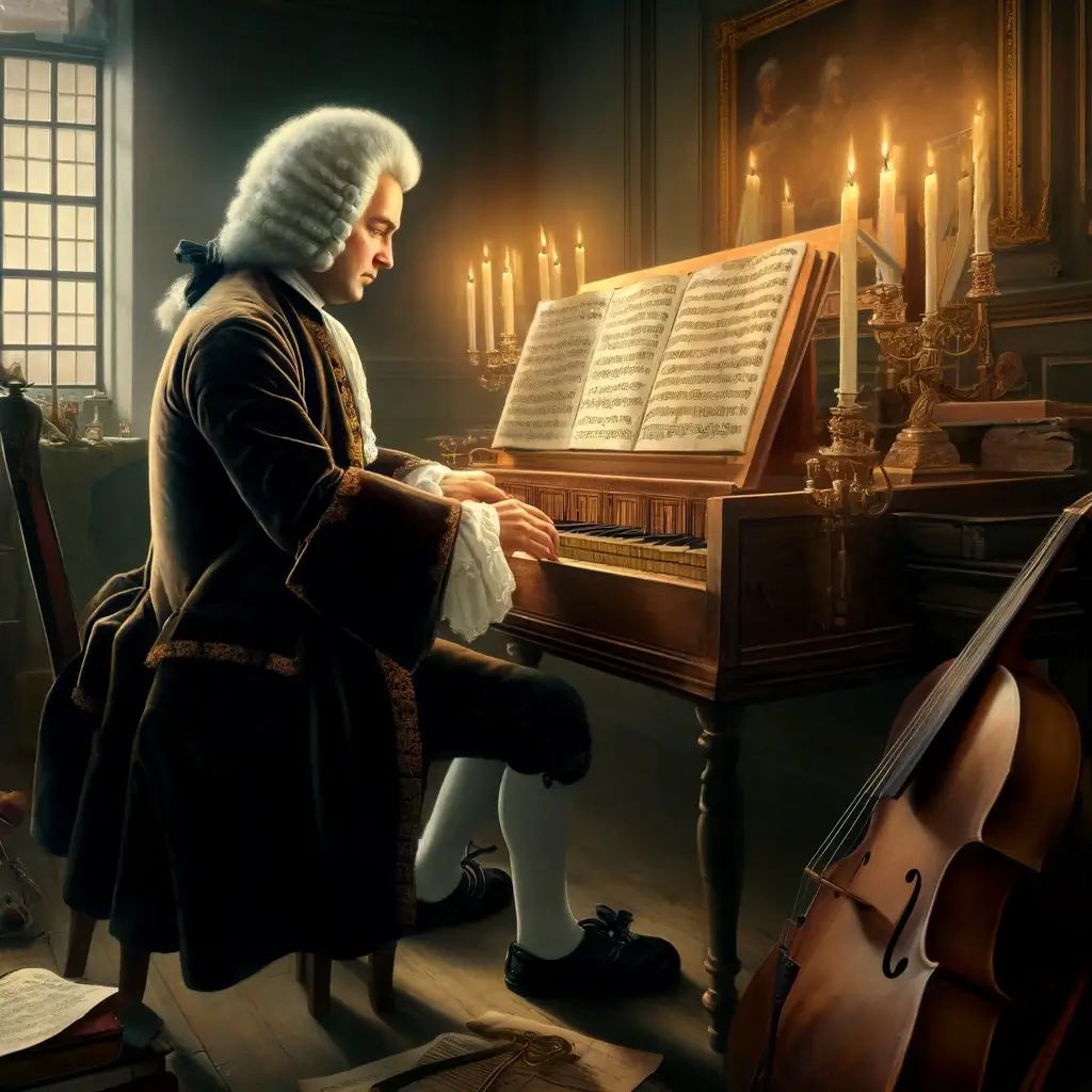 Bach, fugue