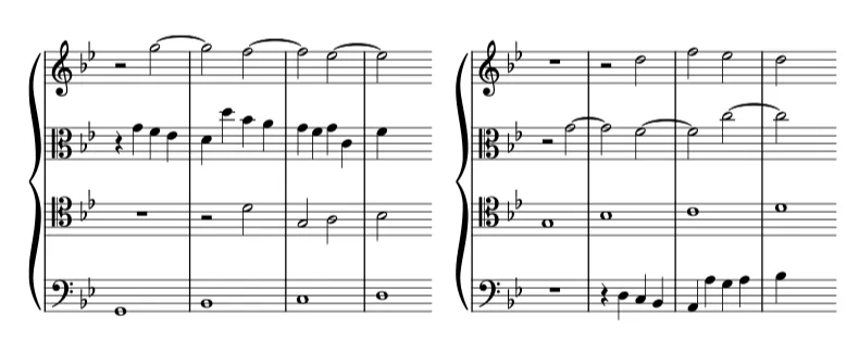 Quatre voix