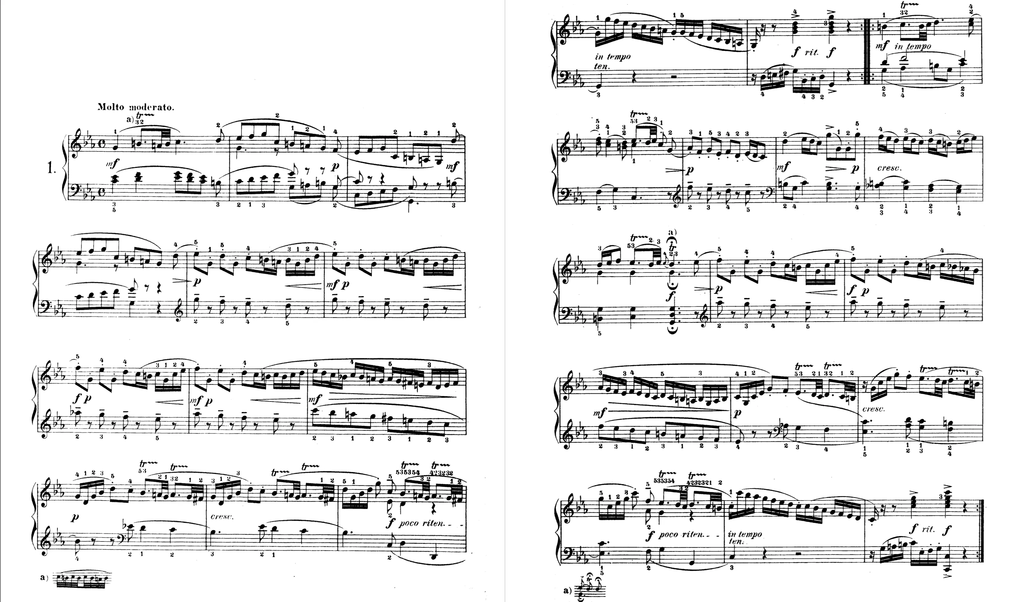 Sonate en do mineur de Scarlatti